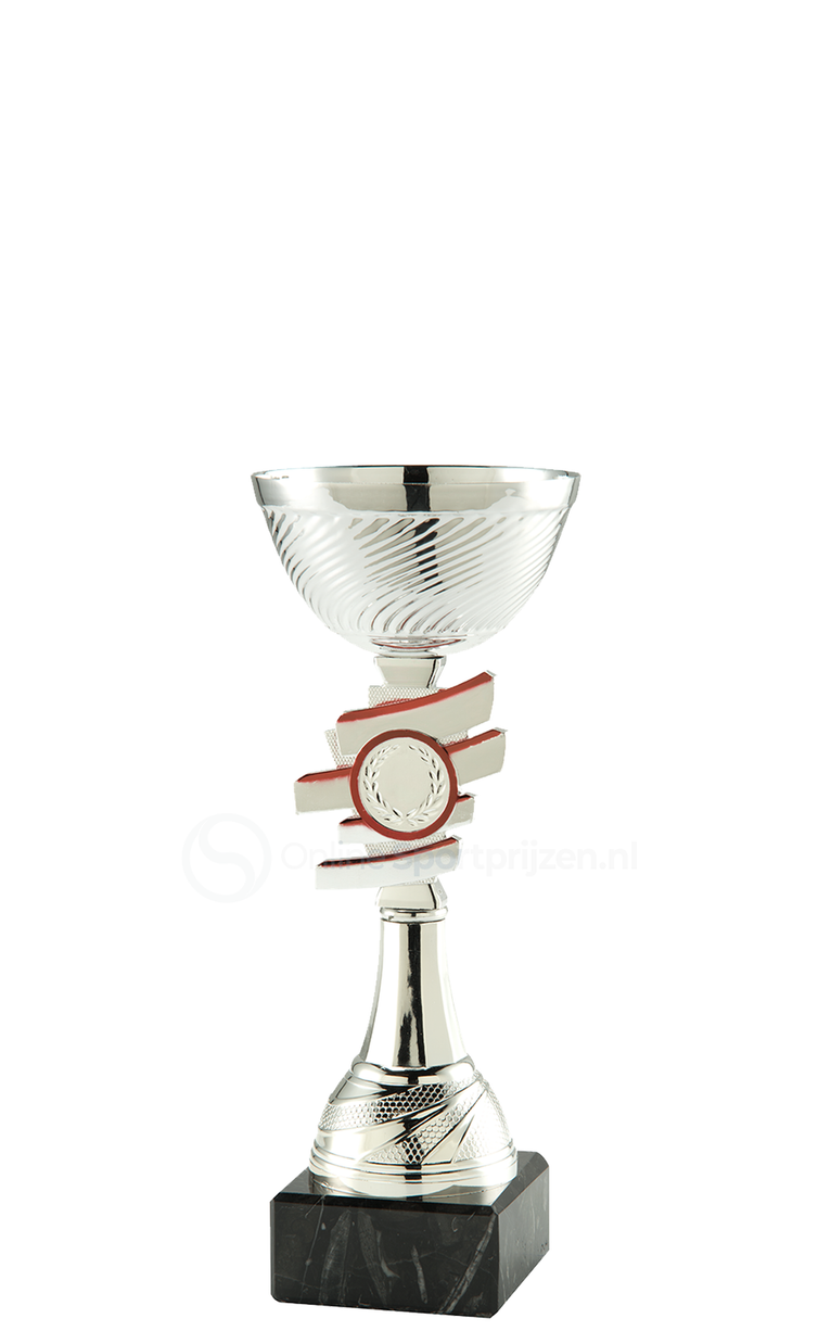 Trofee Nijkerk - ET.463 - Zilver / Rood