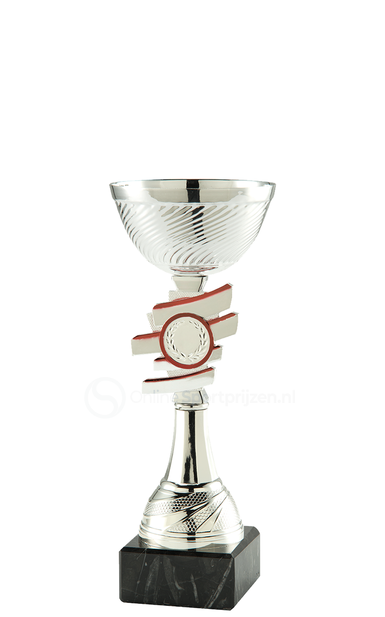 Trofee Nijkerk - ET.463 - Zilver / Rood