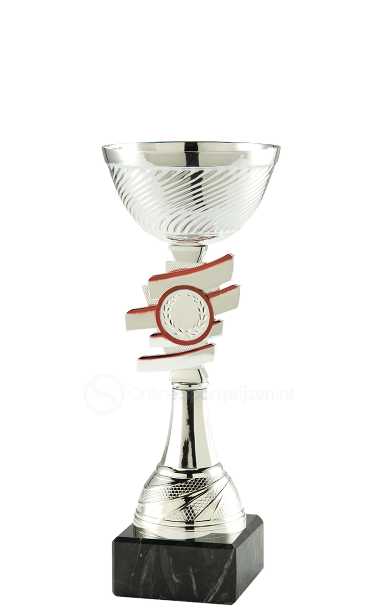 Trofee Nijkerk - ET.463 - Zilver / Rood