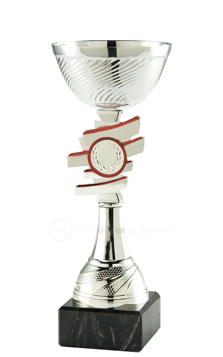 Trofee Nijkerk - ET.463 - Zilver / Rood