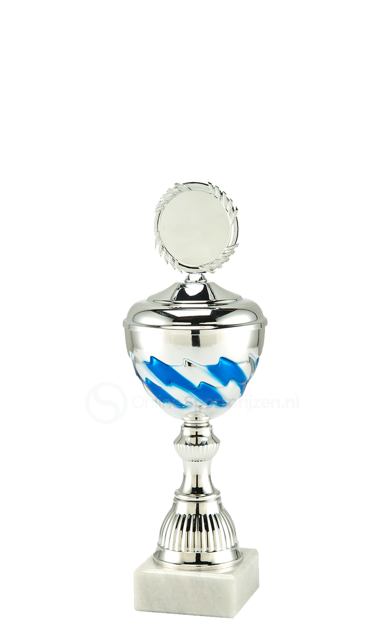 Trofee Sint-Niklaas - MT.136 - Zilver / Blauw