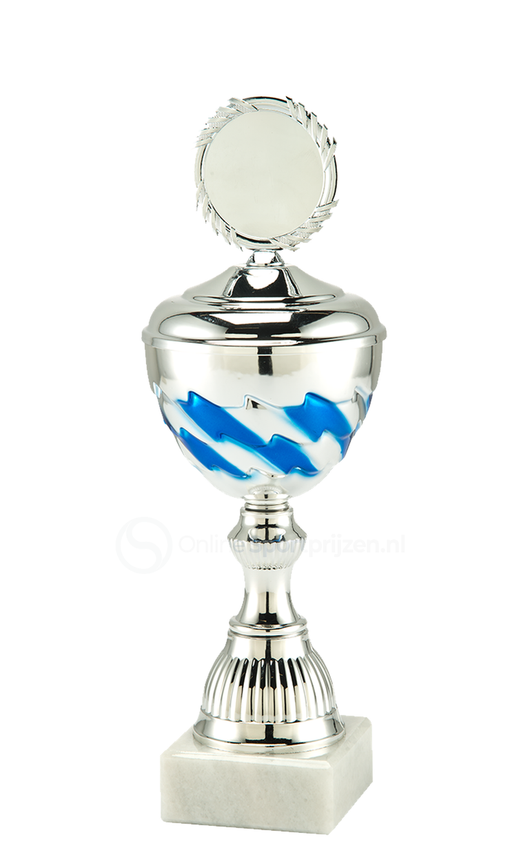 Trofee Sint-Niklaas - MT.136 - Zilver / Blauw