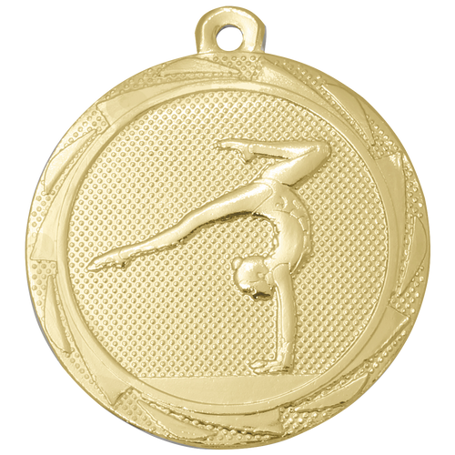 Turn Medaille dames - 45 mm - BS.ME114 - Goud, Zilver en Brons