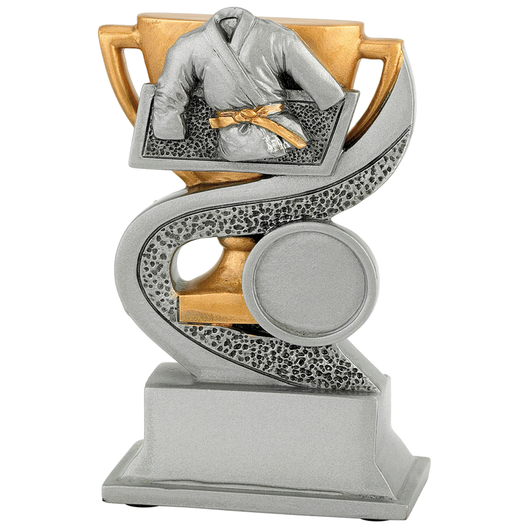Vechtsport Prijs - FG910 - Antiek Zilver / Goud