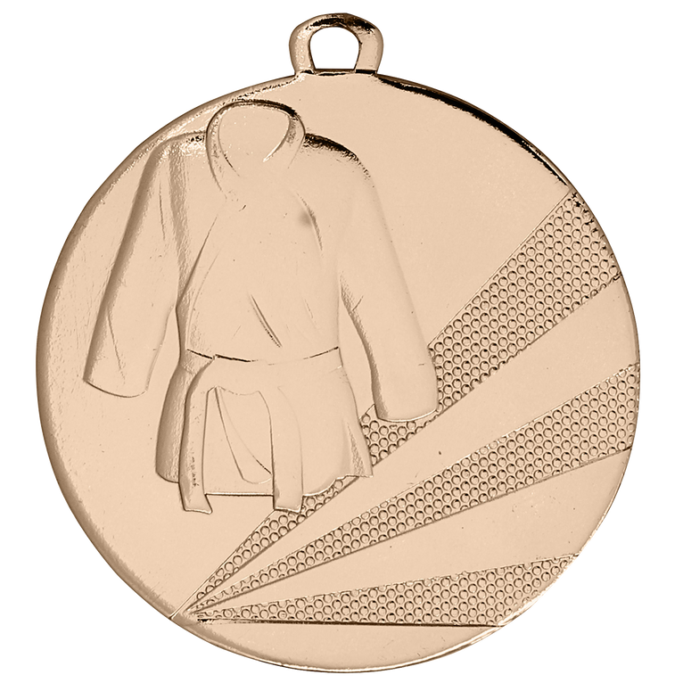 Vechtsport Medaille - 50 mm - D112D - Goud, Zilver en Brons
