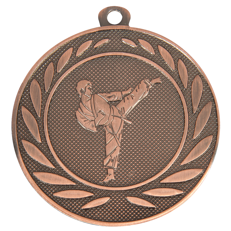 Vechtsport Medaille - 50 mm - DI5000.X - Goud, Zilver en Brons