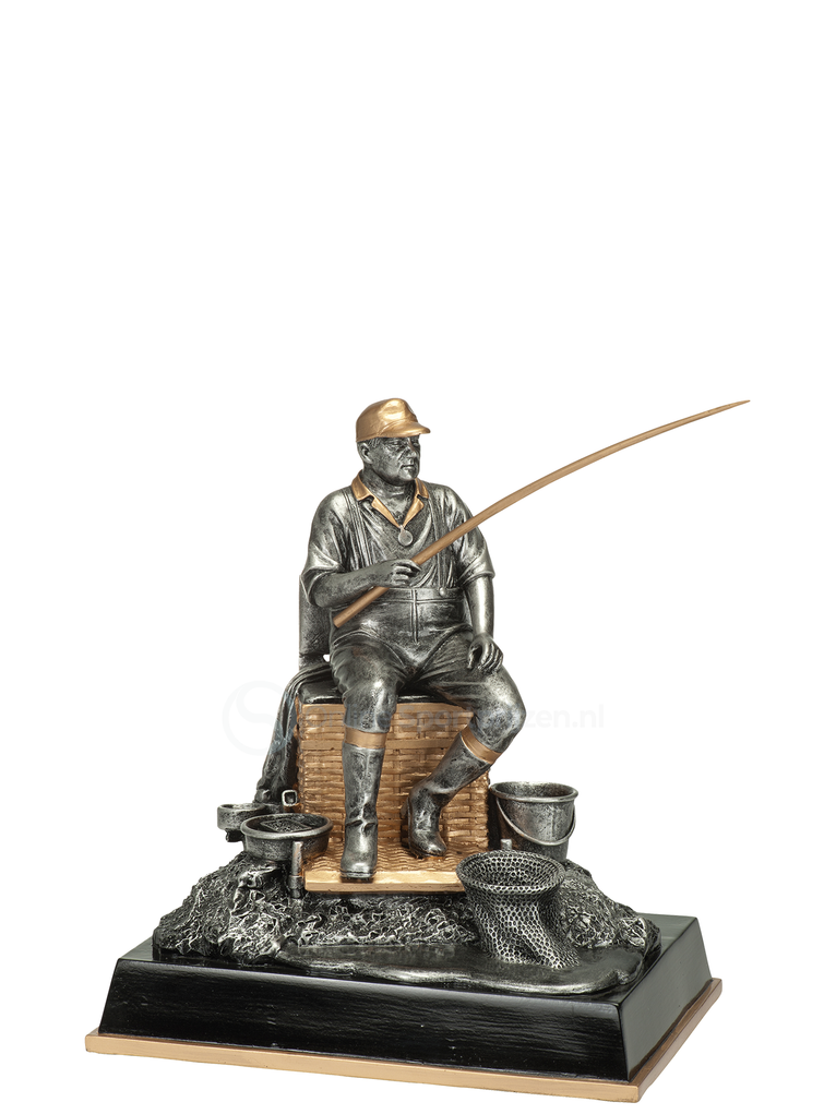 Vis Prijs - RE.140 - Antiek Zilver / Goud