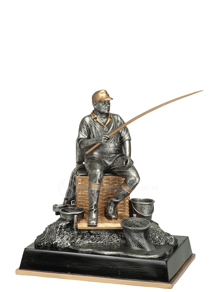 Vis Prijs - RE.140 - Antiek Zilver / Goud