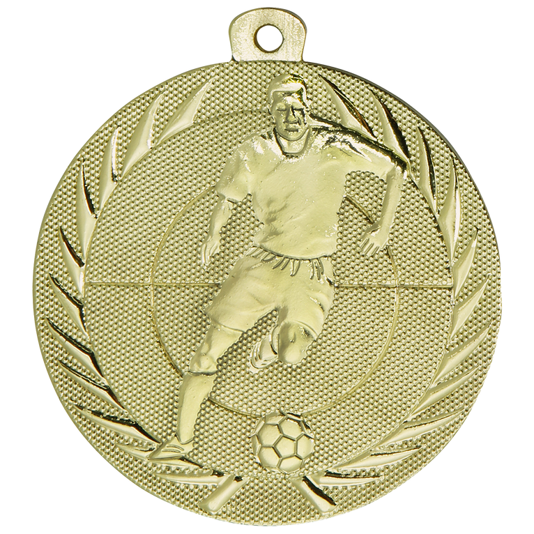 Voetbal Medaille - 50 mm - BS.ME75 - Goud, Zilver en Brons