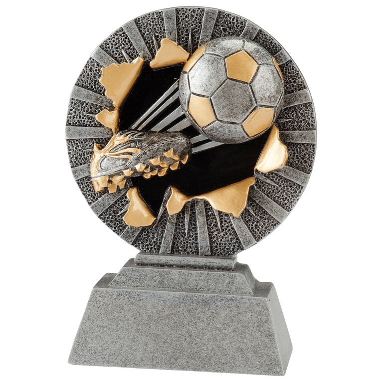 Voetbal Prijs - FG1305 - Zilver / Goud