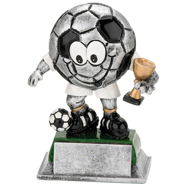 Voetbal Prijs - FG751 - Antiek Zilver