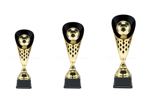 Voetbalbokaal - ST.079 - Goud / Zwart