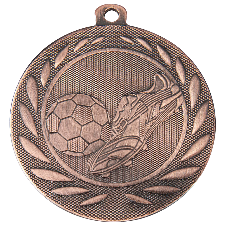Voetbalmedaille - 50 mm - DI5000.B - Goud, Zilver en Brons