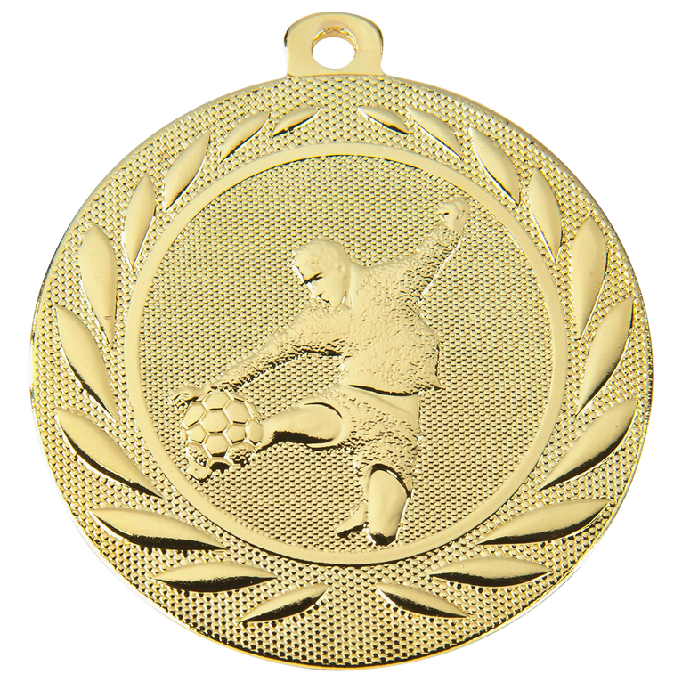 Voetbalmedaille - 50 mm - DI5000.C - Goud, Zilver en Brons