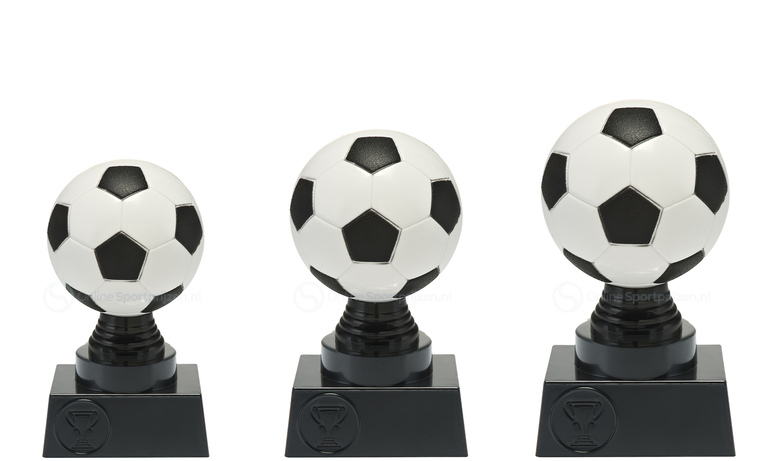 Voetbalprijs - ST.062 - Zwart