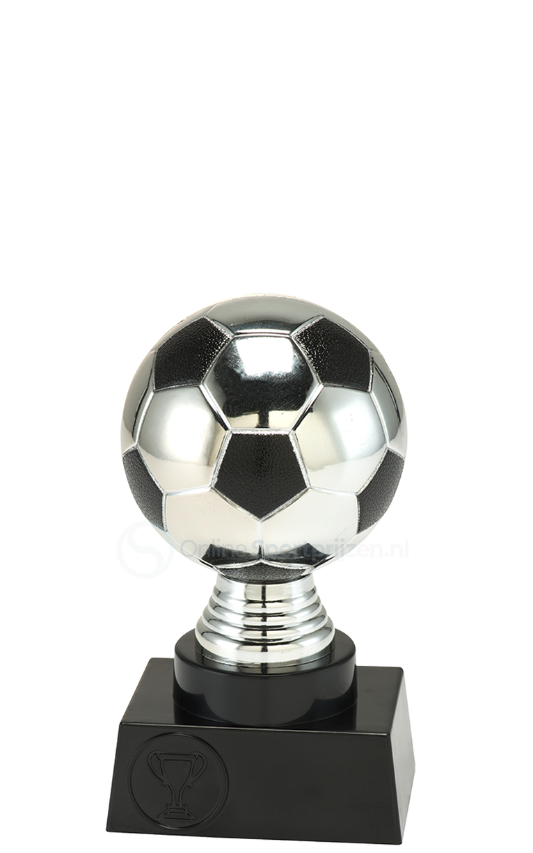 Voetbalprijs - SE1923 - Zilver / Zwart
