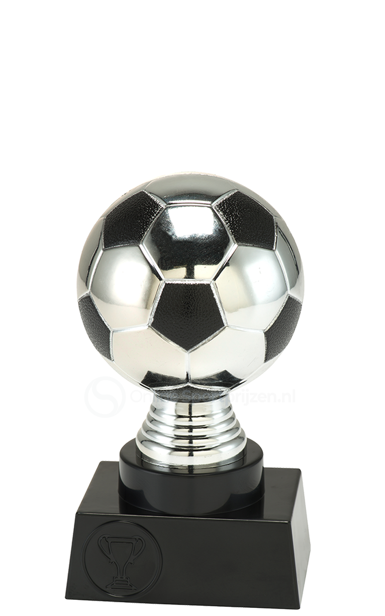 Voetbalprijs - SE1923 - Zilver / Zwart