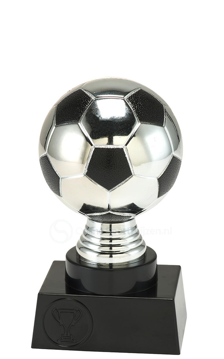Voetbalprijs - SE1923 - Zilver / Zwart