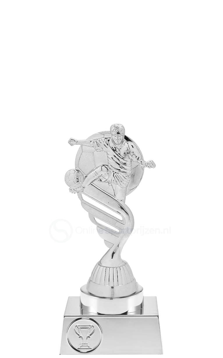 Voetbaltrofee - ST.014 - Zilver