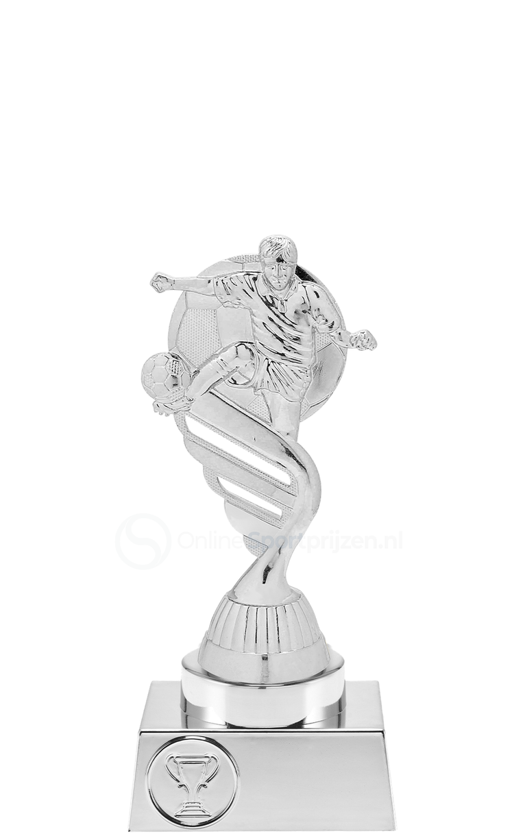 Voetbaltrofee - ST.014 - Zilver