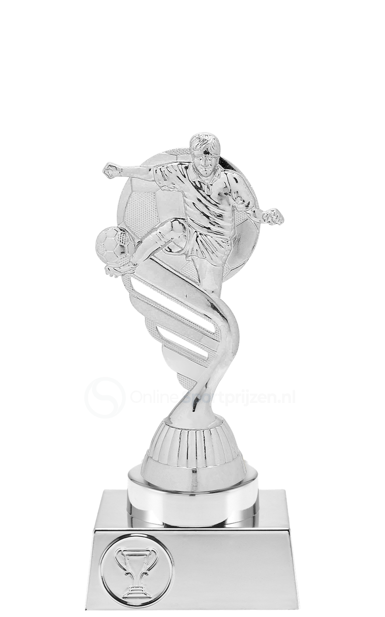 Voetbaltrofee - ST.014 - Zilver