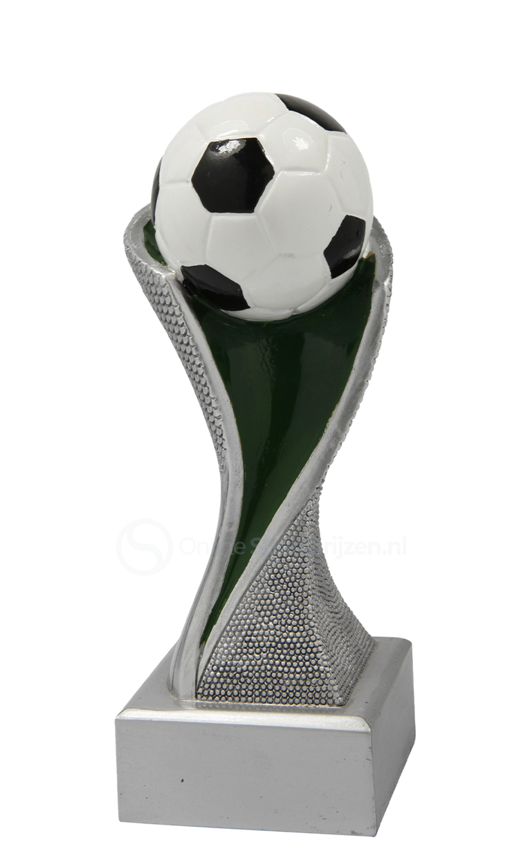 Voetbaltrofee Rotterdam - FG4011-FG4016 - Zilver met Kleuraccent