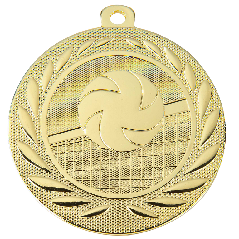 Volleybal Medaille - 50 mm - DI5000.N - Goud, Zilver en Brons