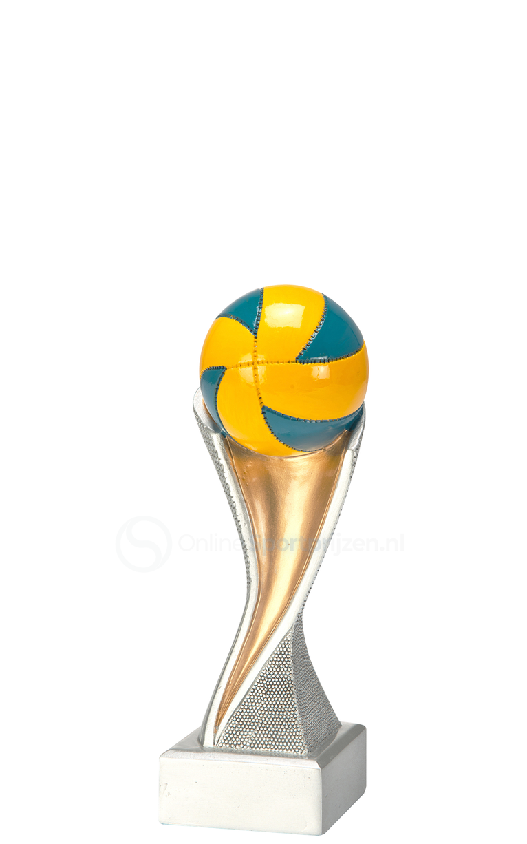 Volleybal Prijs - FG4171-FG4173 - Zilver met Kleuraccent