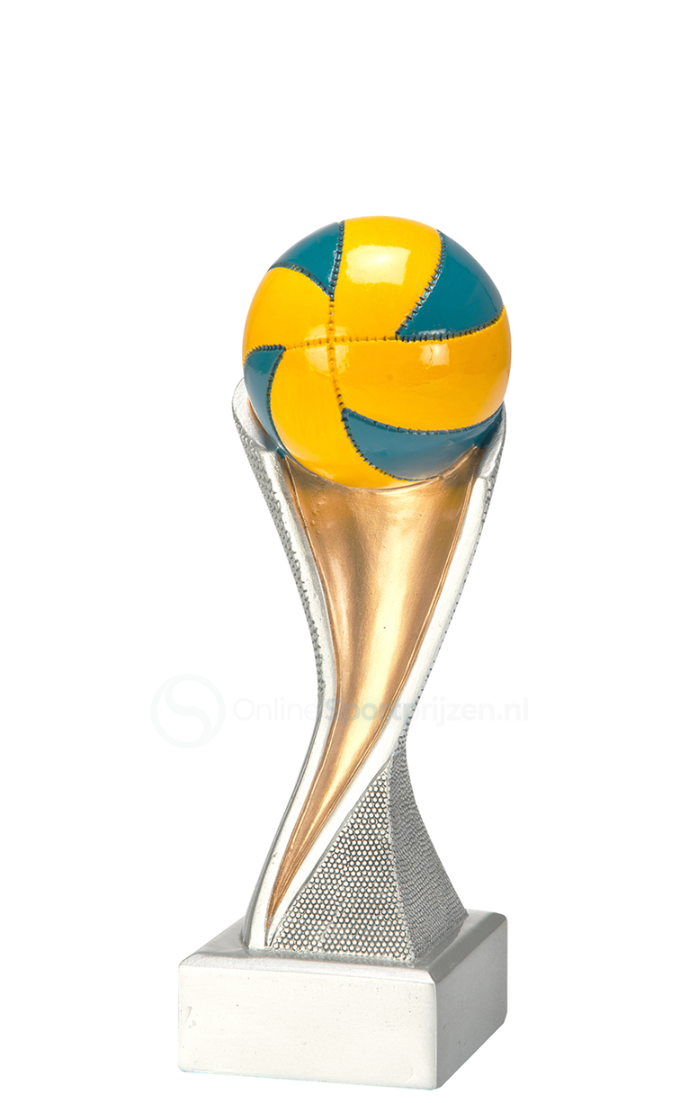 Volleybal Prijs - FG4171-FG4173 - Zilver met Kleuraccent