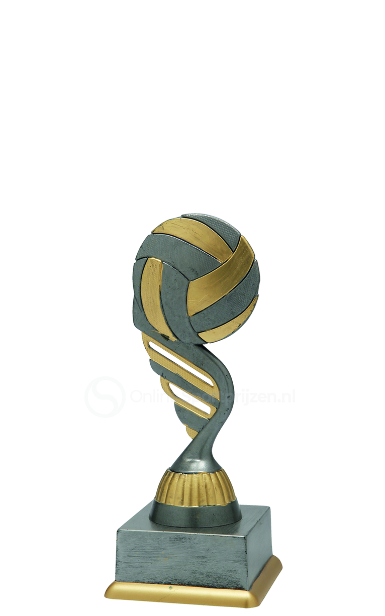 Volleybaltrofee - SS1821 - Antiek Zilver / Goud
