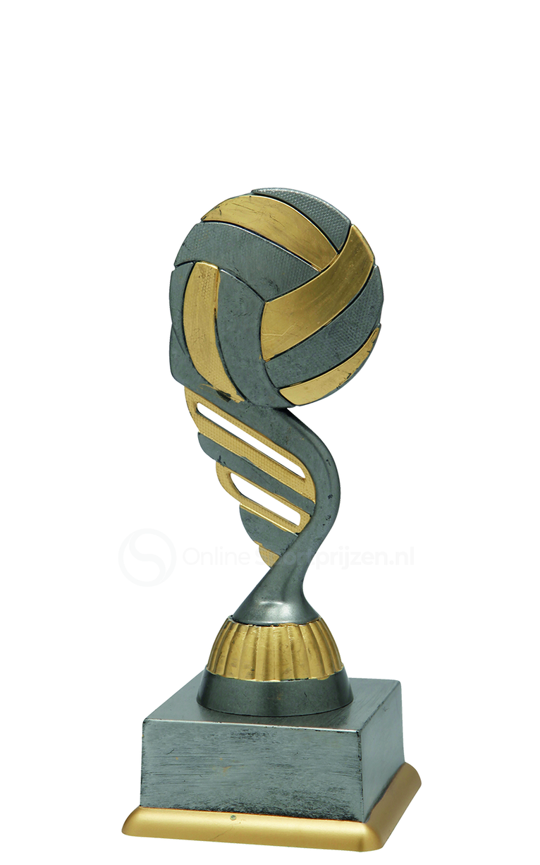 Volleybaltrofee - SS1821 - Antiek Zilver / Goud