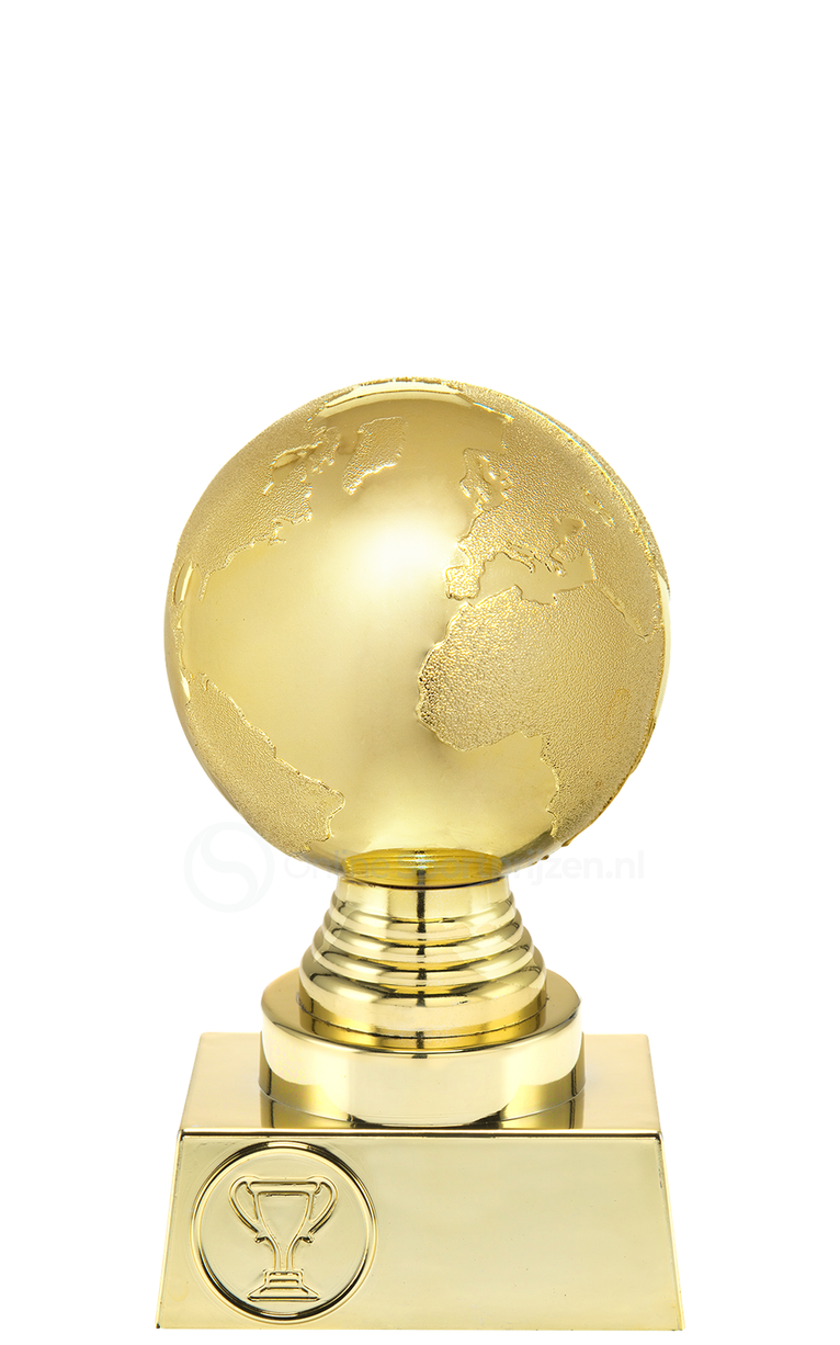 Wereldbolprijs - ST.025 - Goud