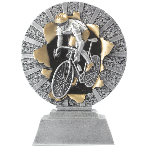 Wielersport Prijs - RE.073 - Antiek Zilver met Kleuraccent