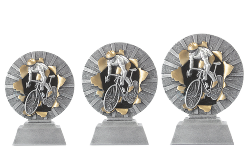 Wielersport Prijs - RE.073 - Antiek Zilver met Kleuraccent