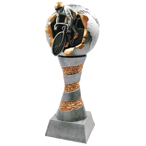 Wielersport Prijs - RE.078 - Antiek Zilver met Kleuraccent