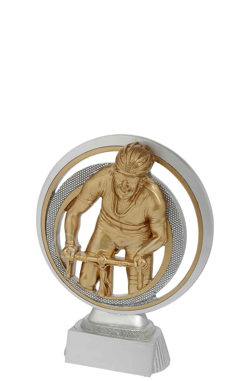 Wielersport Prijs - RE.081 - Antiek Zilver / Goud
