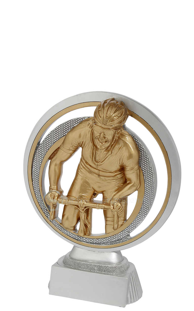 Wielersport Prijs - RE.081 - Antiek Zilver / Goud