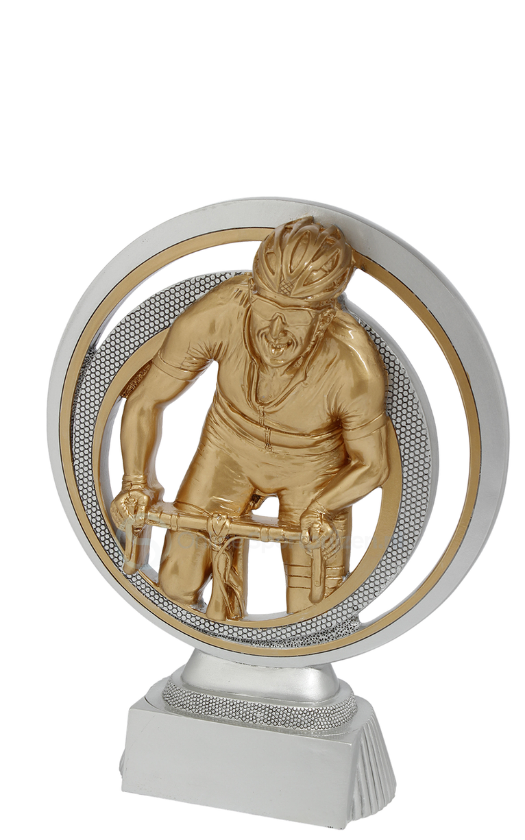 Wielersport Prijs - RE.081 - Antiek Zilver / Goud