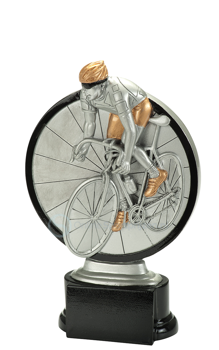 Wielersport Prijs - RE.091 - Antiek Zilver met Kleuraccent