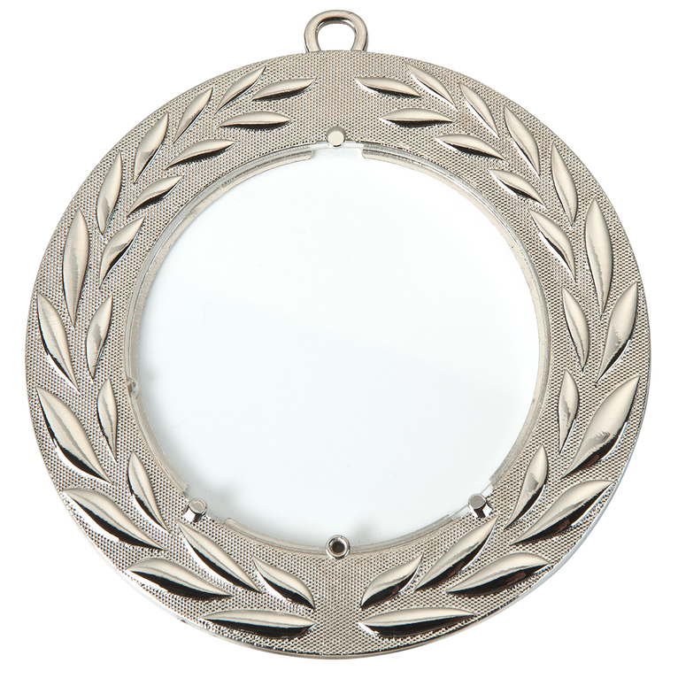 XL Medaille Met Acryl Center Voor Lasergravure - 90 mm - DZ9001 - Goud, Zilver en Brons