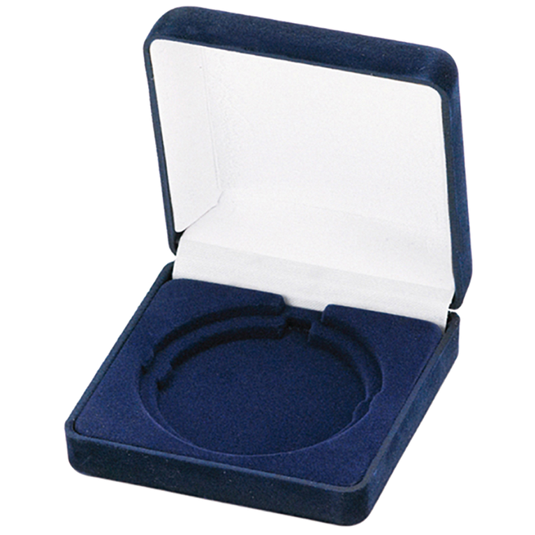 Luxe Medaille Doosje voor 60 en 70 mm Medailles - B121 - Blauw